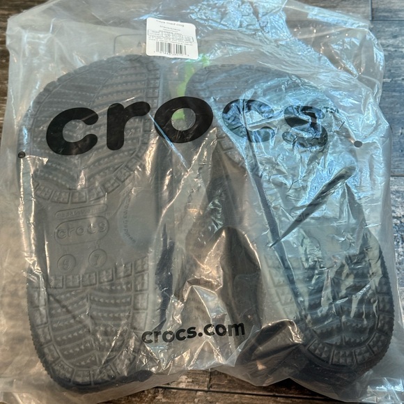 Crocs Baya Lined Clog Relaxed Fit Fleece Cozy Hike Camp Black Womens Size 7 NWT - Picture 3 of 9